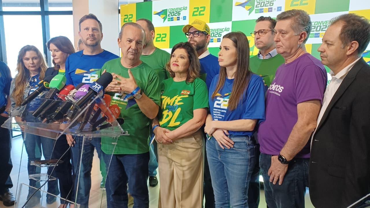 PL oficializa candidatura de Jorginho Mello à reeleição ao Governo de Santa Catarina