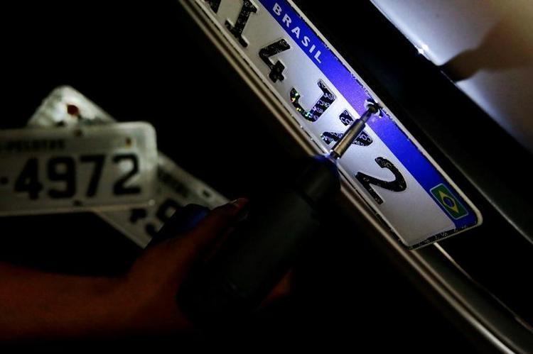 Placas do Mercosul serão implantadas em Santa Catarina a partir de 27 de janeiro
