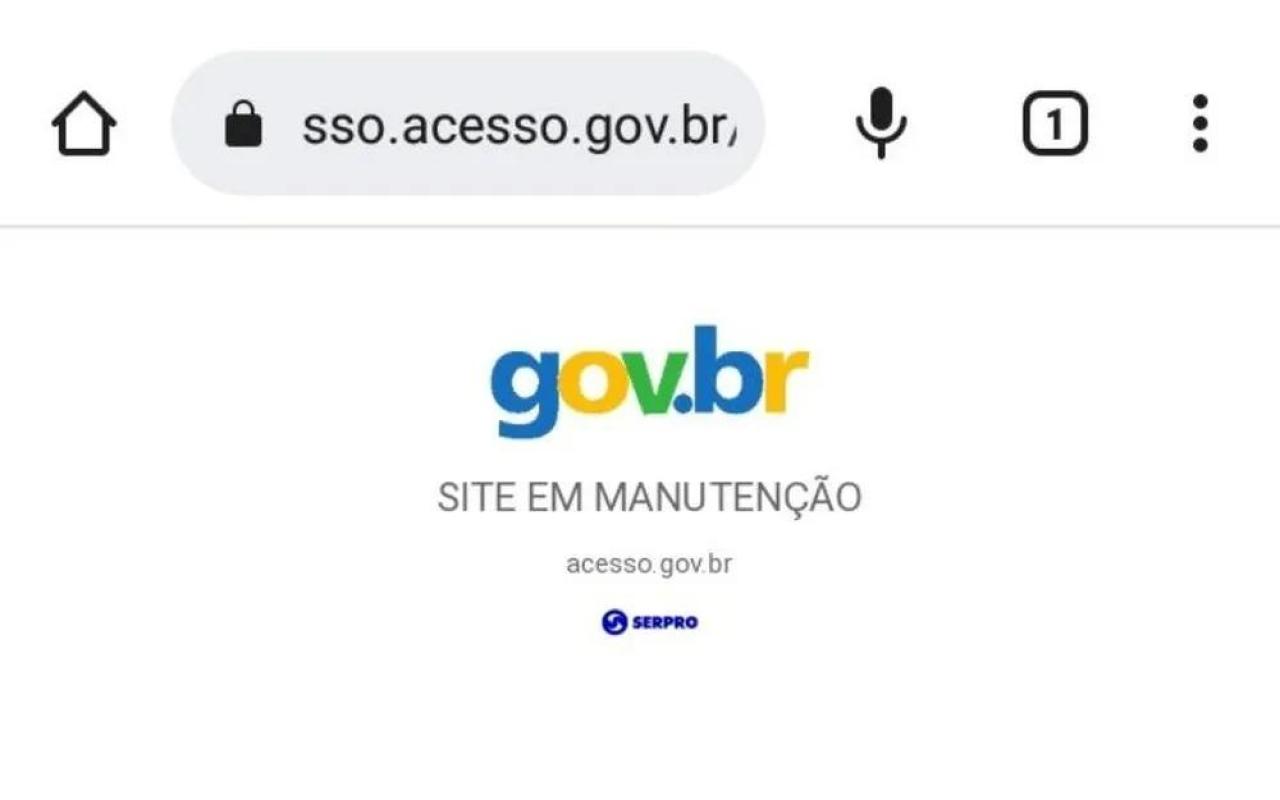 Plataforma Gov.br fica fora do ar e impede serviços do INSS e da Receita Federal