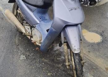 PM localiza moto furtada e prende foragido do presidio em Chapadão do Lageado