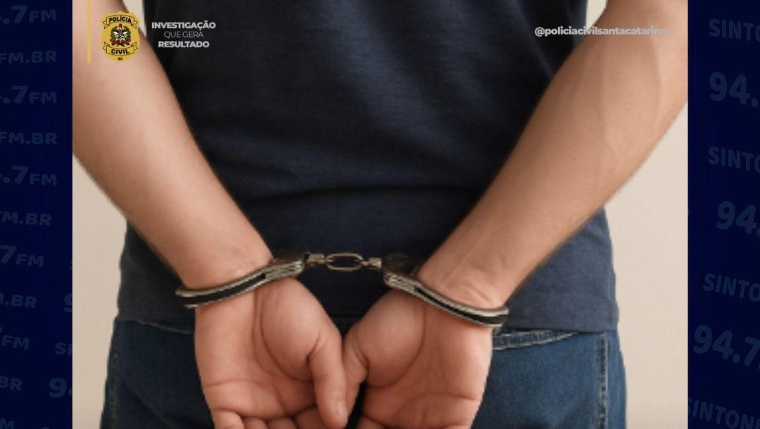 Polícia Civil cumpre dois mandados de prisão em Ituporanga