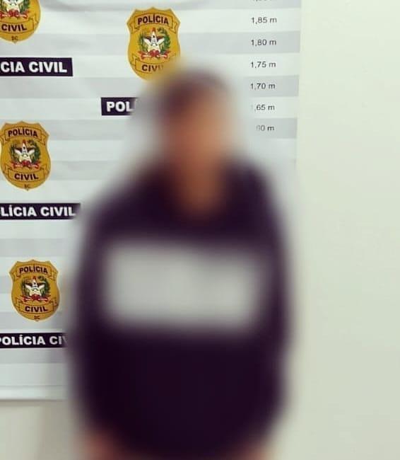  Polícia Civil cumpre mandado de prisão em Ituporanga