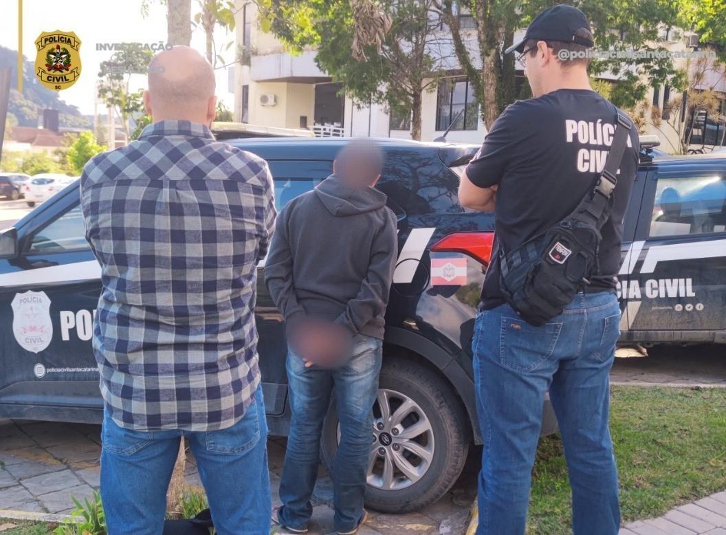 Polícia Civil de Ituporanga captura em Aurora foragido do Ceará condenado por homicídio