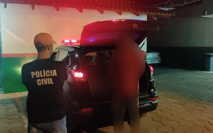 Polícia civil de Ituporanga recupera carro furtado e prende receptador