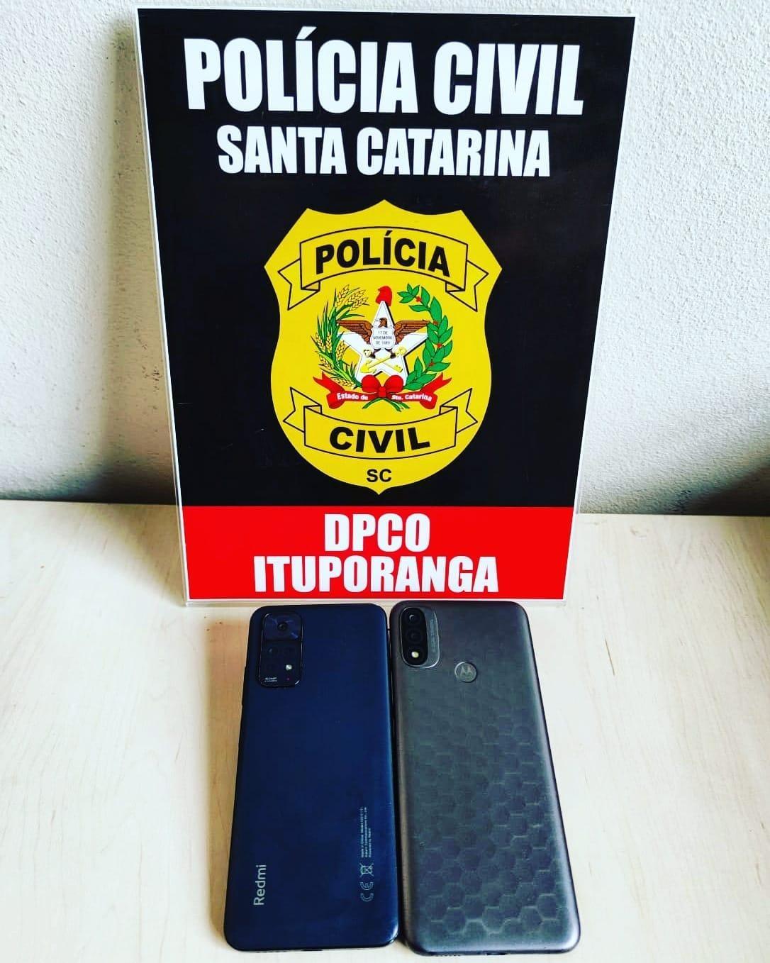 Polícia Civil de Ituporanga recupera mais dois smartphones na Bahia 