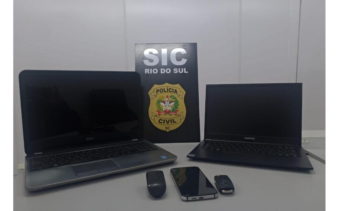 Polícia Civil de Rio do Sul recupera produtos de furto