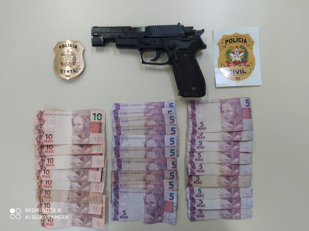 Polícia Civil esclarece roubo a posto de combustíveis em Ituporanga