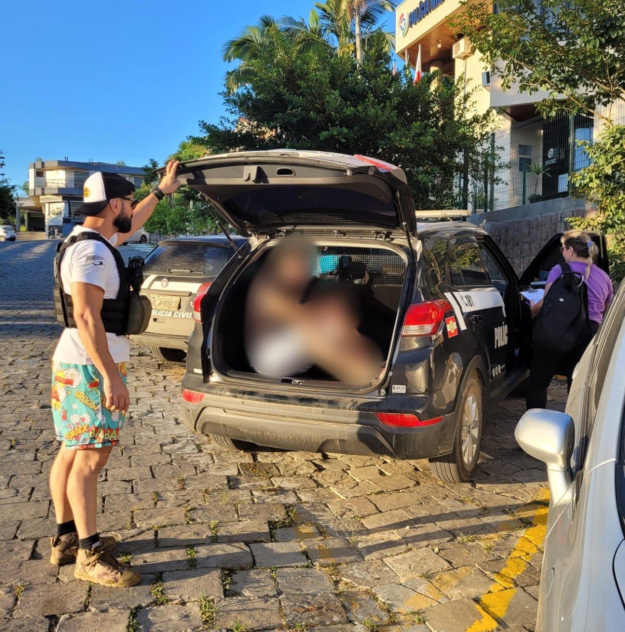 Polícia Civil prende condenado pelo crime de extorsão em Vidal Ramos