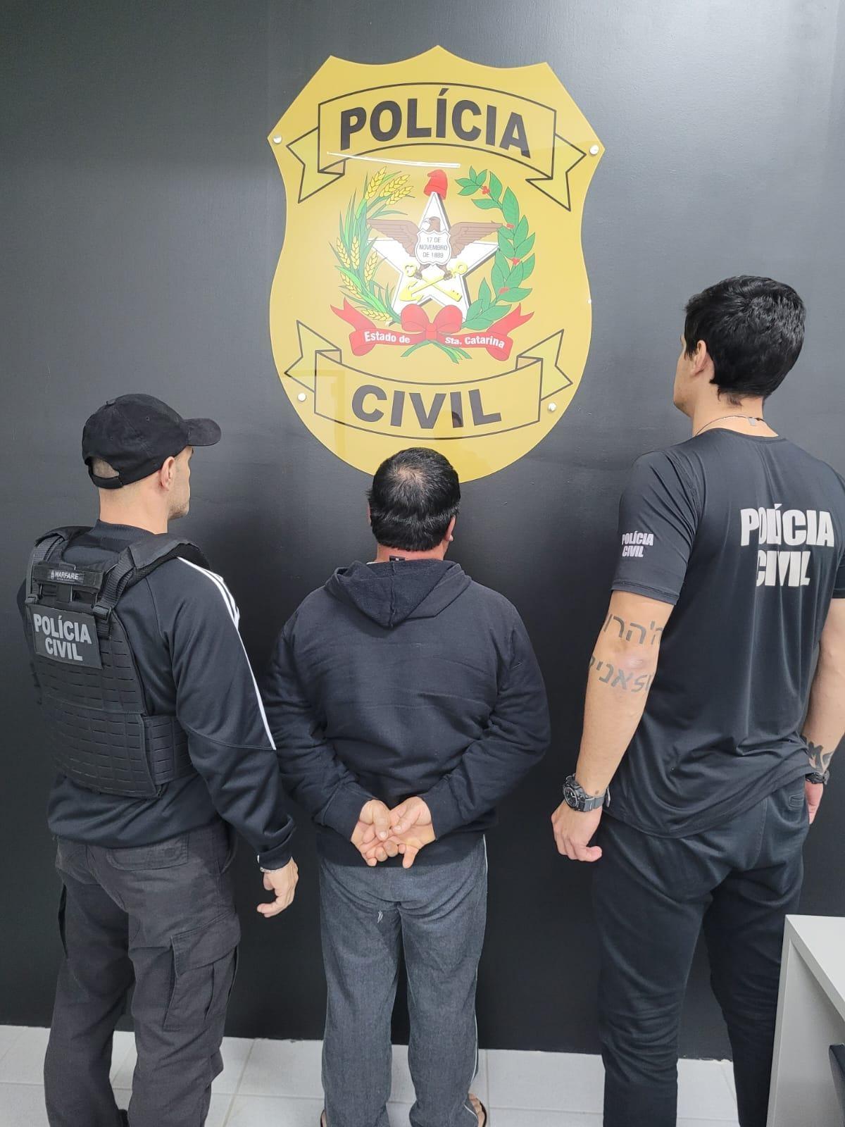 Polícia Civil prende foragido do Paraná condenado por homicídio