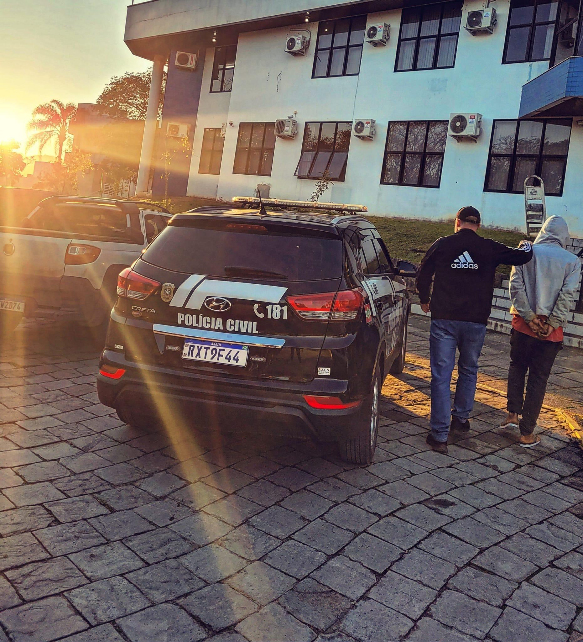 Polícia Civil prende homem investigado por série de furtos em Imbuia