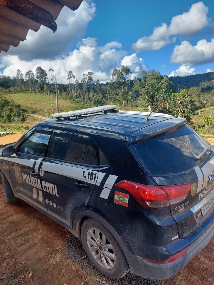 Polícia Civil prende homem suspeito de participação em homicídio em Taió