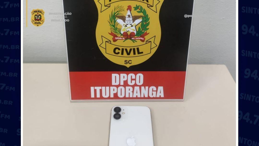 Polícia Civil recupera iPhone furtado durante Festa da Cebola 