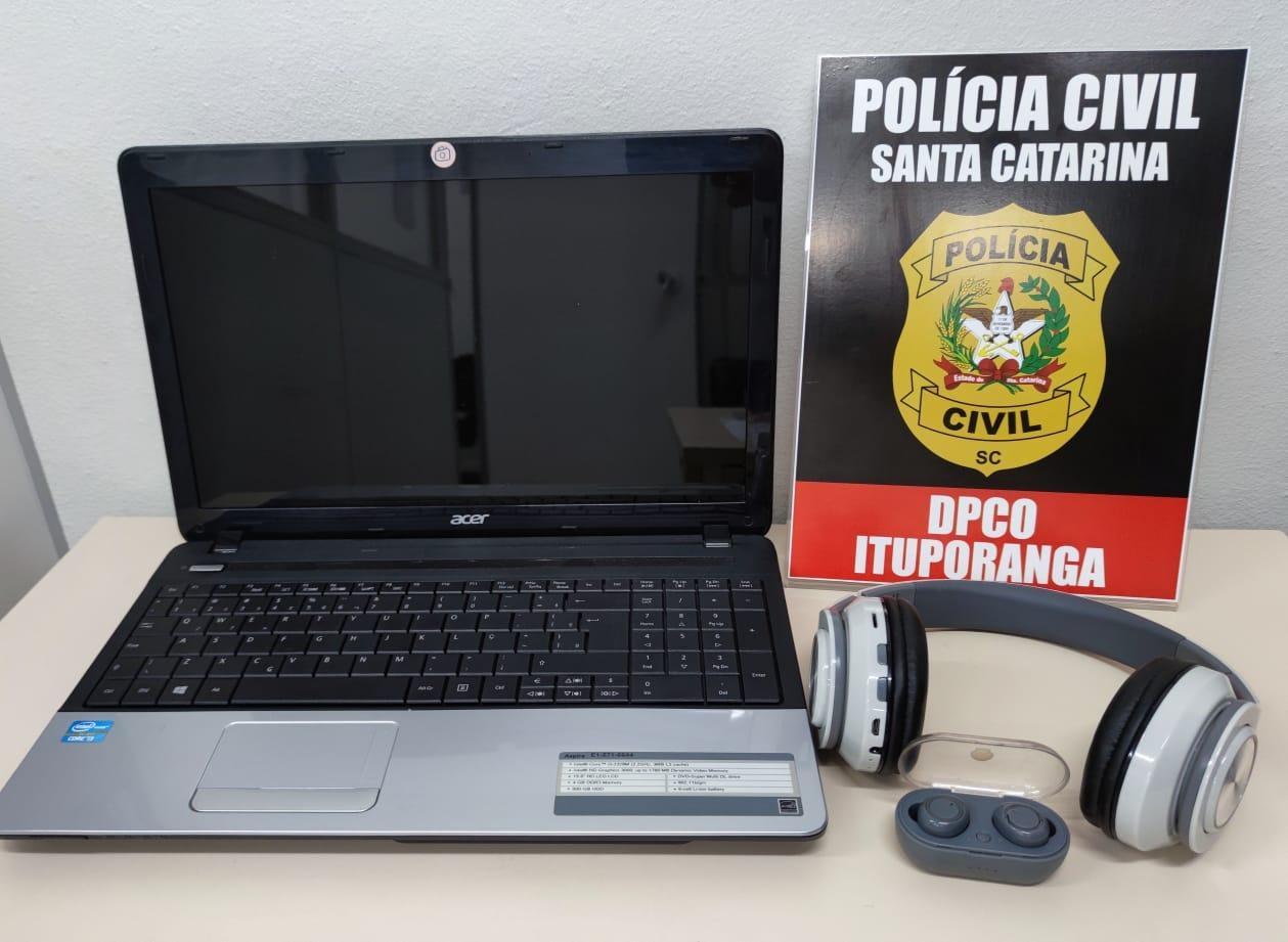 Polícia Civil recupera mais produtos de furto em Ituporanga