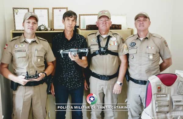Polícia Militar de Petrolândia adquire drone para auxiliar no patrulhamento