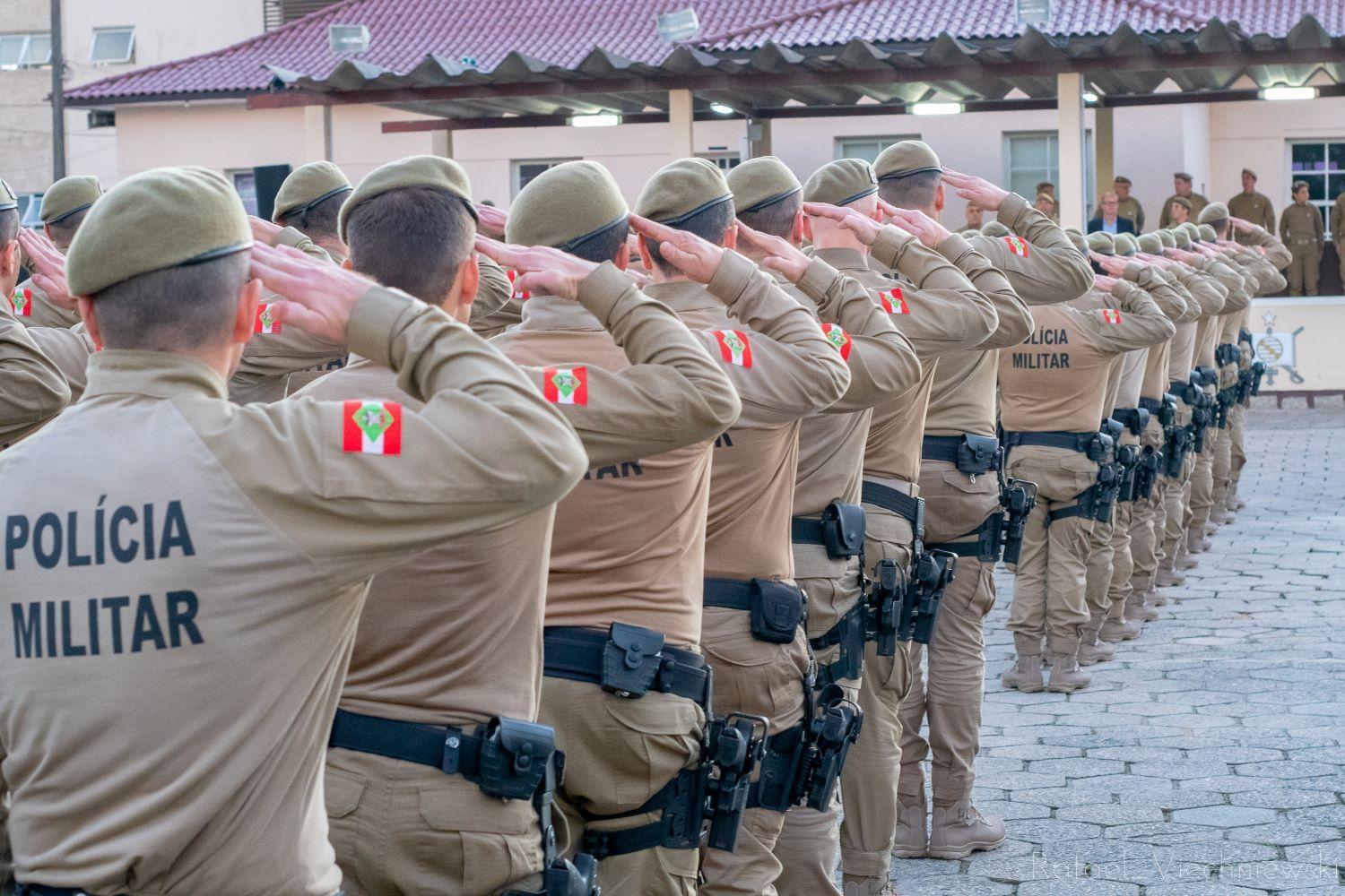Polícia Militar de Santa Catarina abre inscrição para seleção de policiais militares temporários