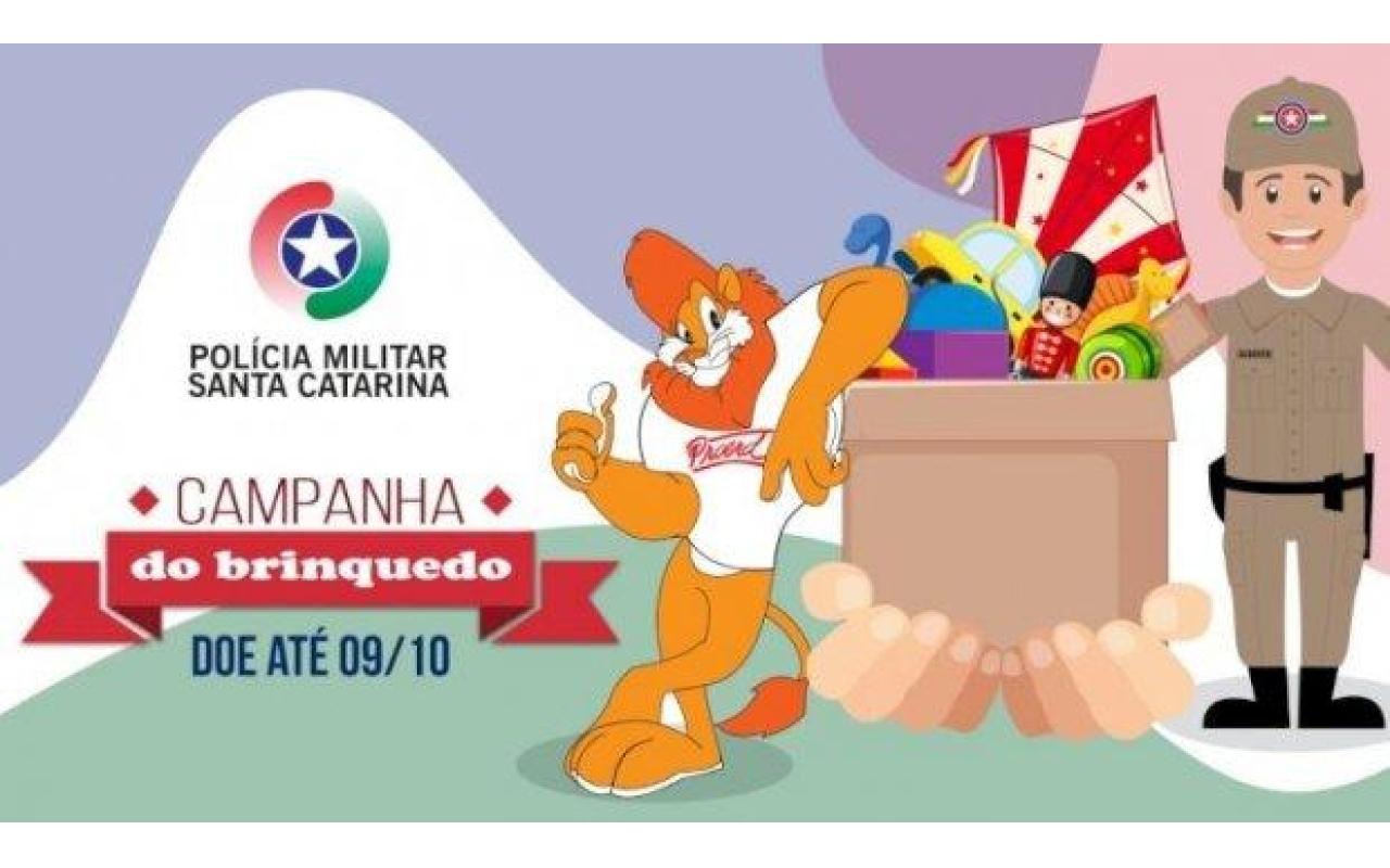 Polícia Militar de Santa Catarina realiza Campanha do Brinquedo