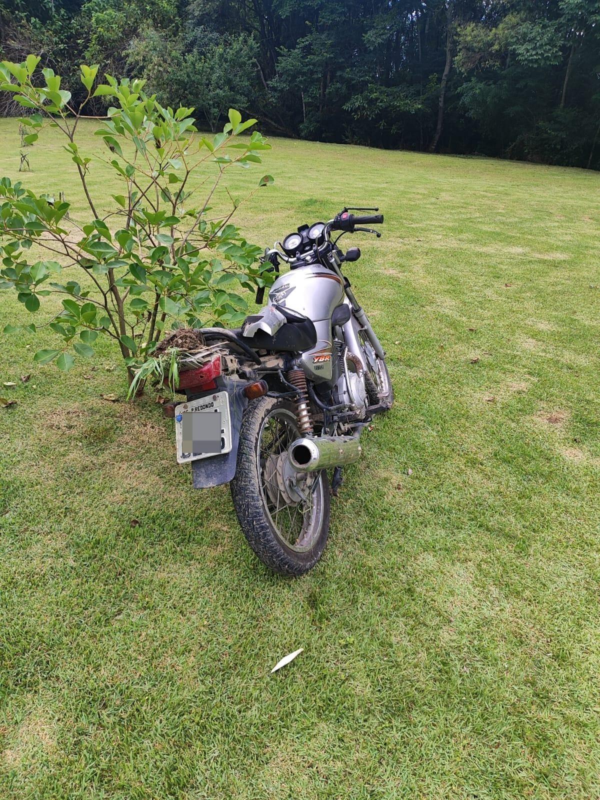 Polícia Militar recupera motocicleta furtada em Ituporanga