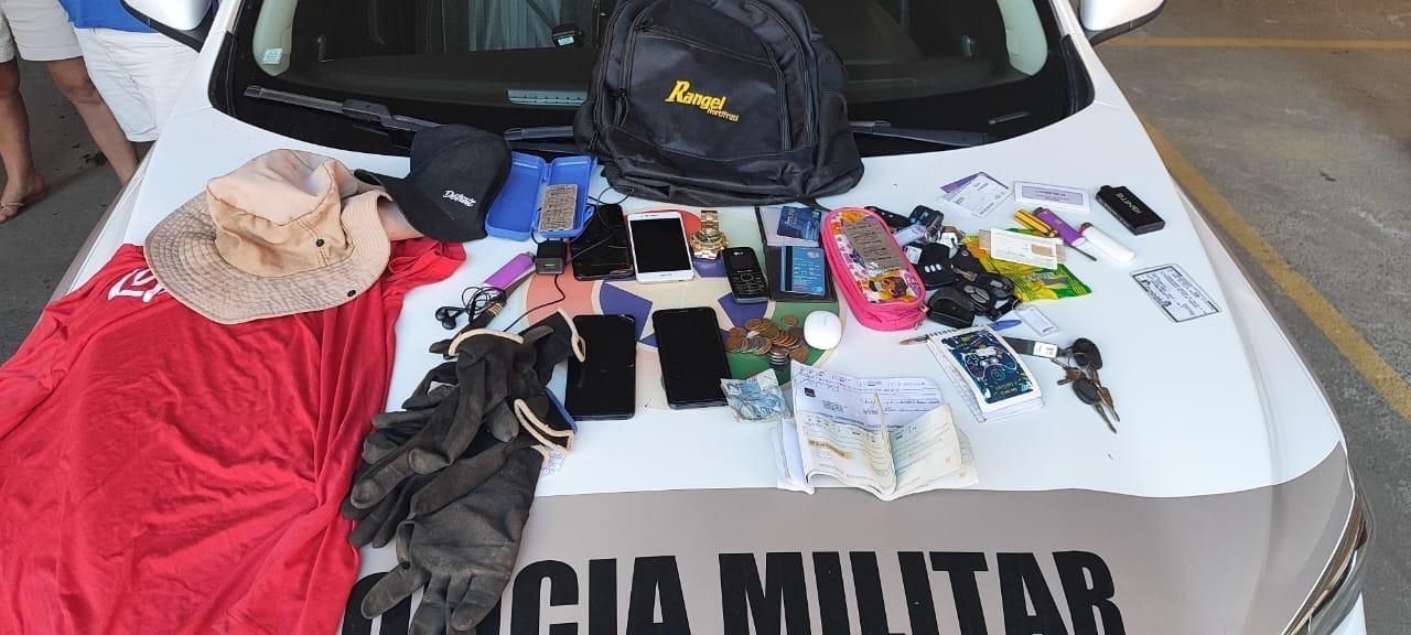 Polícia Militar recupera veículo e objetos furtados e prende suspeito em Ituporanga