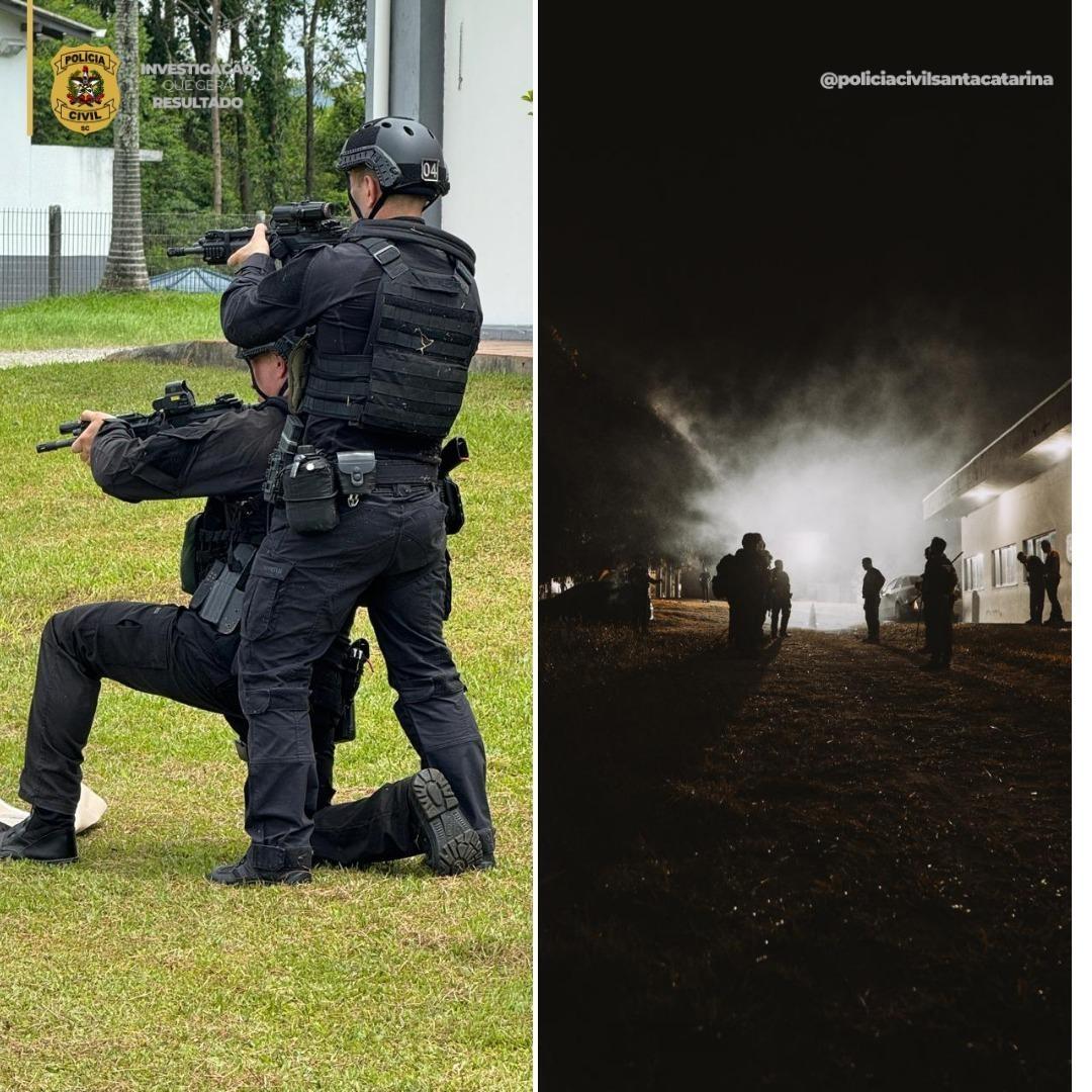 Policial Civil de Leoberto Leal está entre os 11 policiais de SC que se formaram no Curso de Operações Policiais
