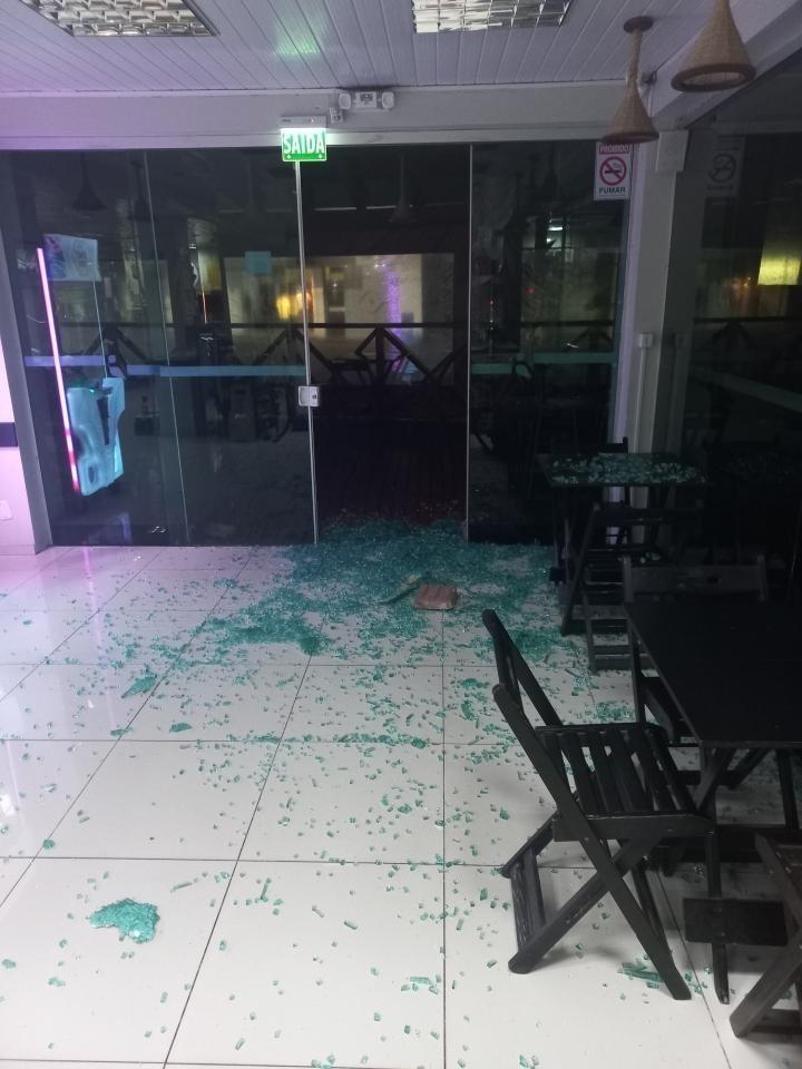 Posto de combustíveis é alvo de furto no Centro de Ituporanga