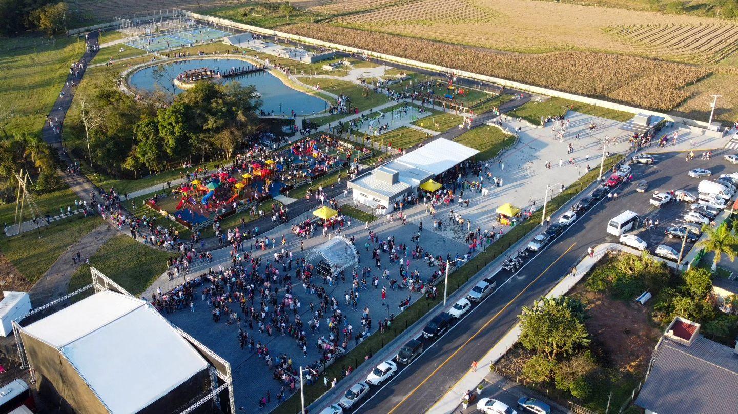 Pouso Redondo realiza inauguração do Parque das Flores