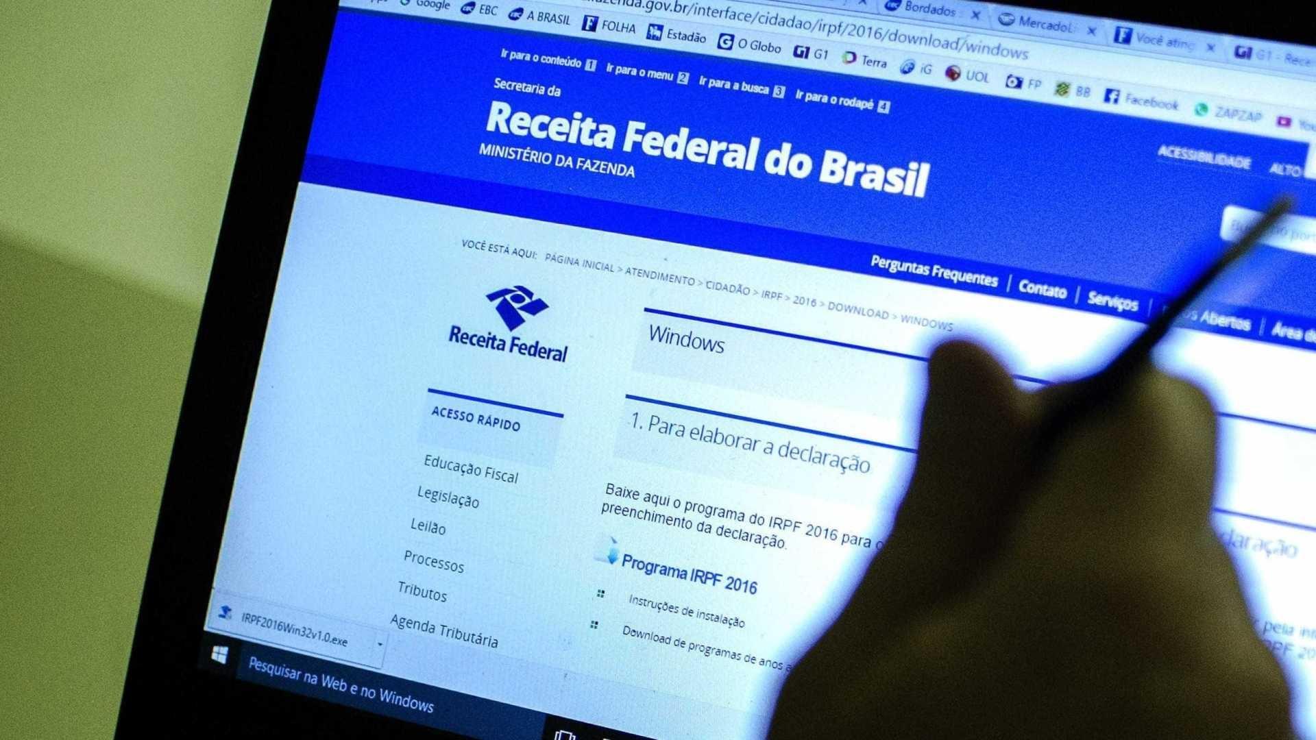 Prazo final para entrega da declaração do IR termina na segunda-feira (31)