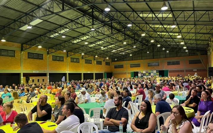 Pré-Assembleia do Sicoob Alto Vale reúne cerca de 800 cooperados em Ituporanga