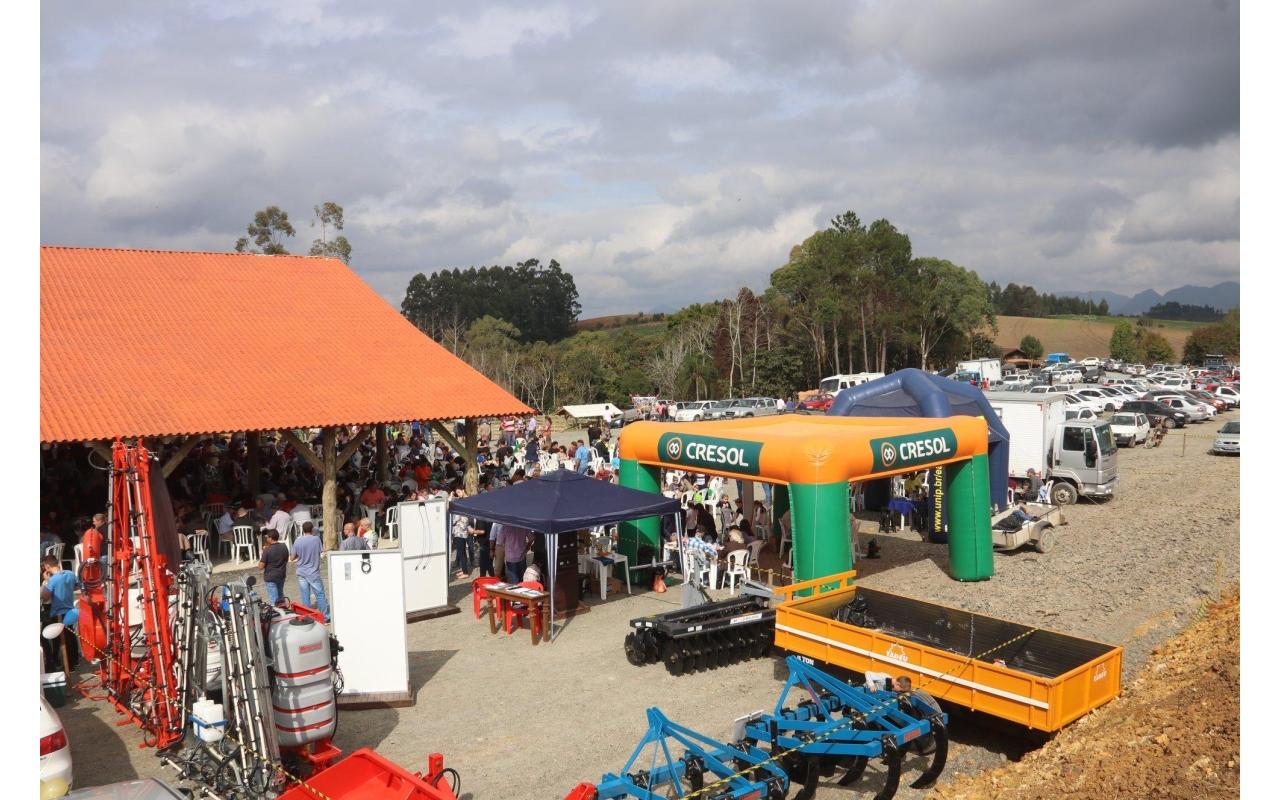 Prefeita de Chapadão do Lageado comemora sucesso da festa do agricultor e inauguração do parque municipal