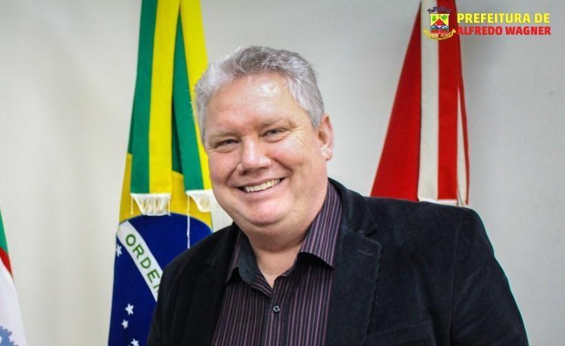 Prefeito de Alfredo Wagner inicia último ano de mandato otimista