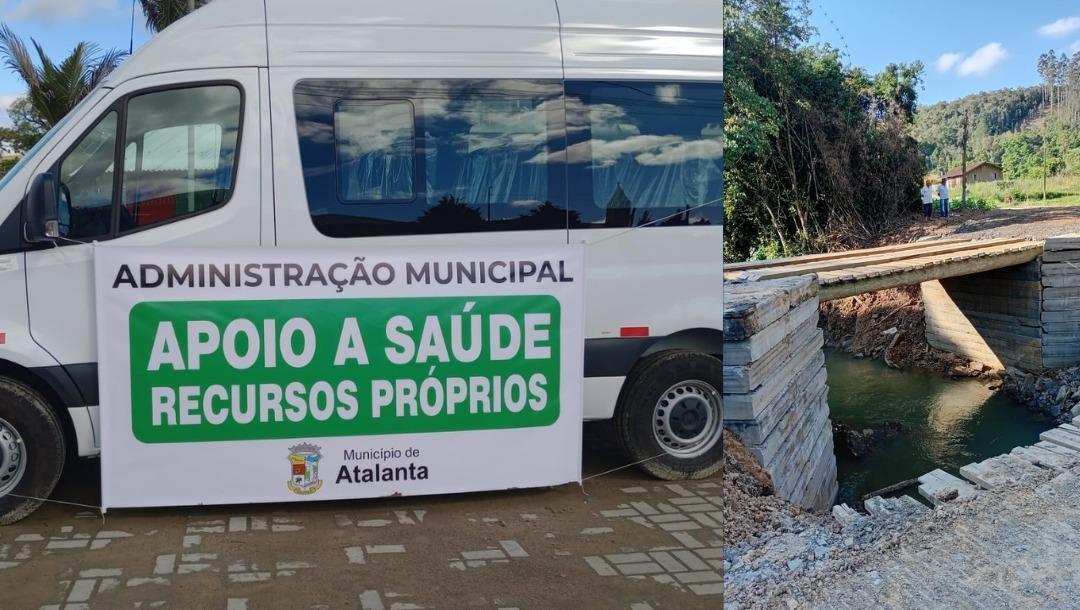 Prefeito de Atalanta busca apoio em Florianópolis e destaca investimentos na saúde e infraestrutura