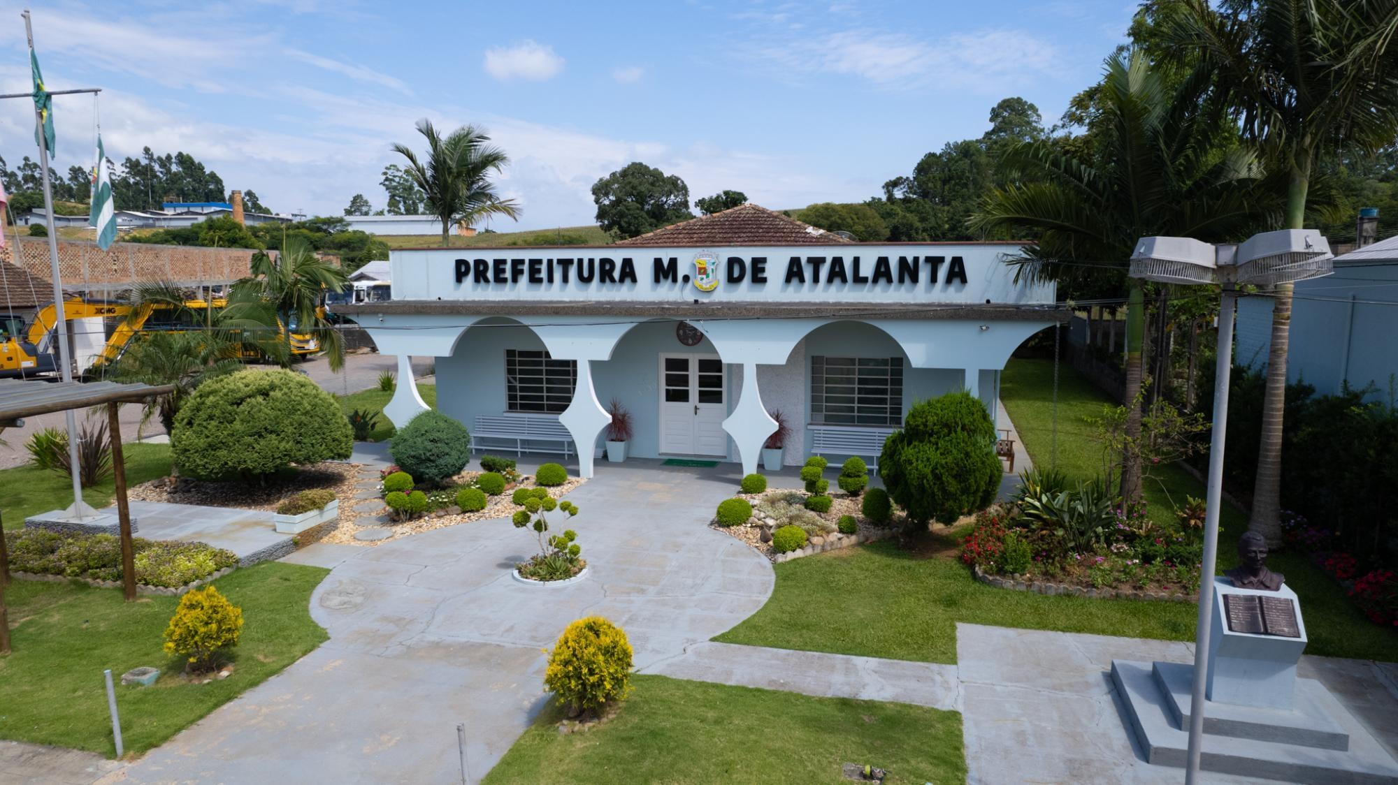 Prefeito de Atalanta destaca programa de negociação de dívidas e obras em andamento