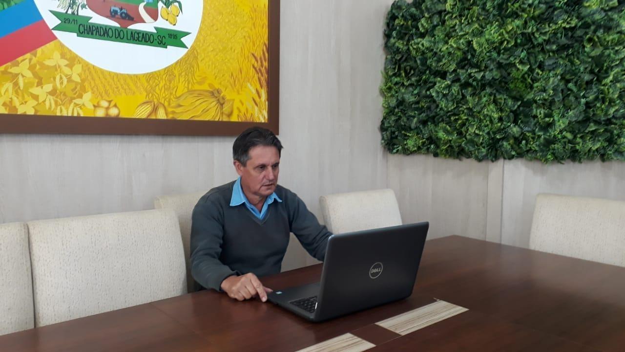 Prefeito de Chapadão do Lageado acompanha executiva Ituporanguense a Capital Federal em busca de recursos