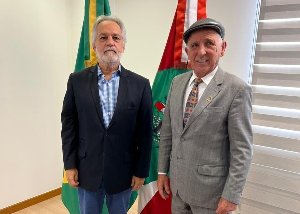 Prefeito de Ituporanga avalia positivamente agenda em Florianópolis