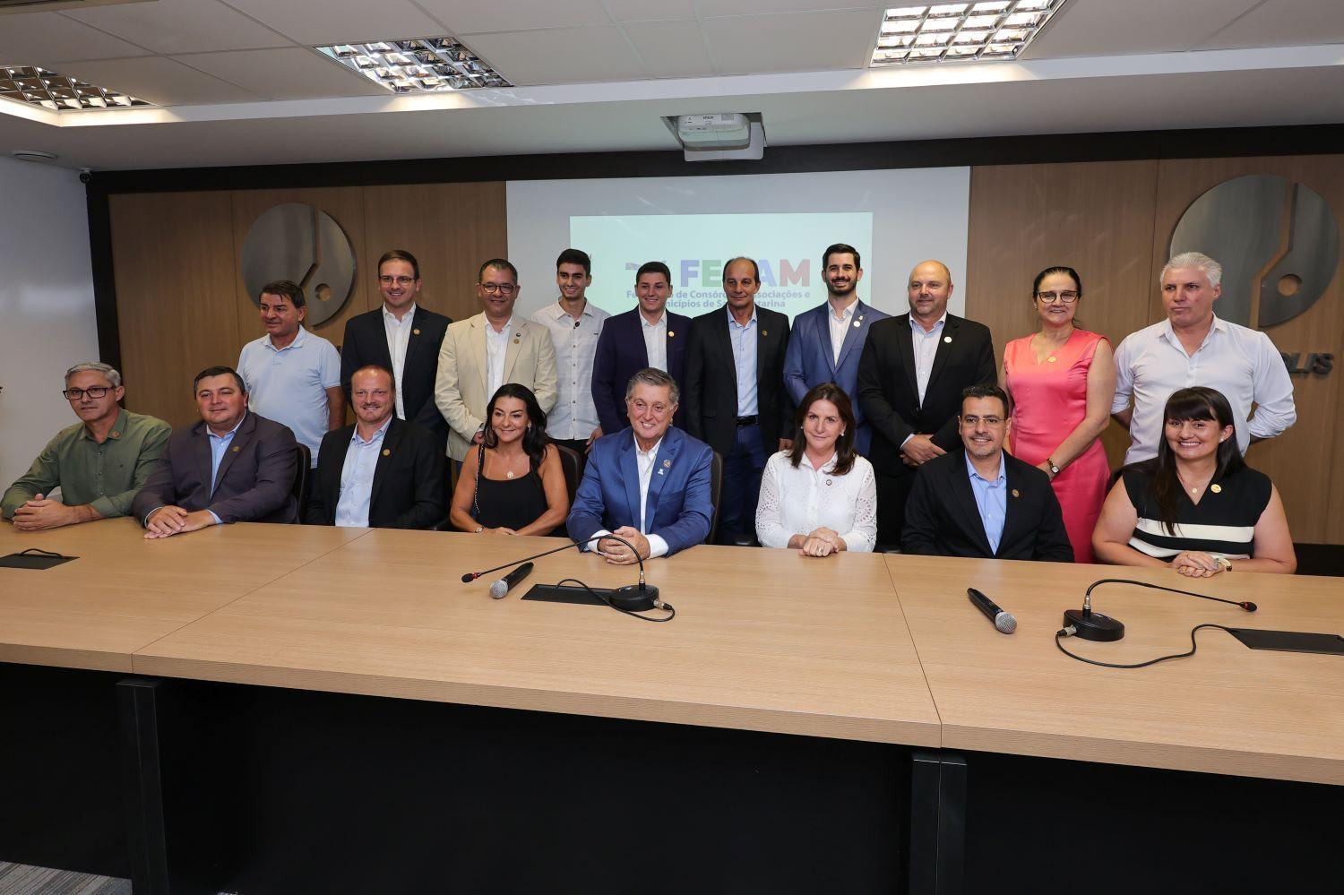 Prefeito de Petrolândia representa Alto Vale e Vale Europeu na diretoria da FECAM