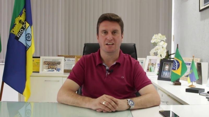 Prefeito de Rio do Sul assina contrato para o repasse de recursos para a construção do novo ginásio de esportes