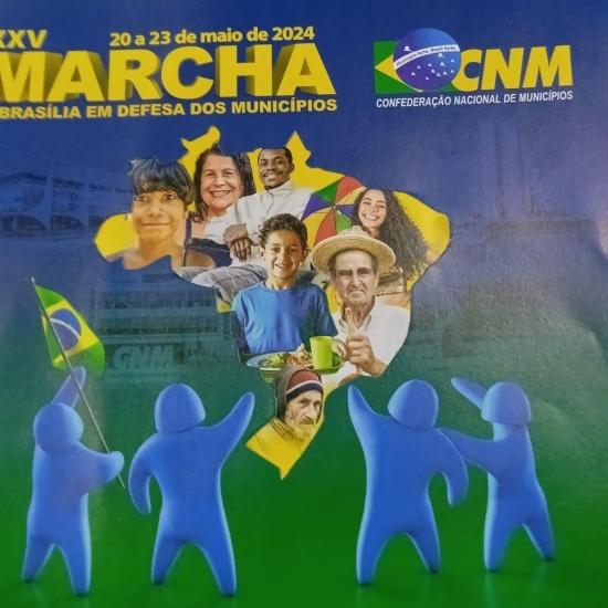 Prefeito de Vidal Ramos participará da XXV Marcha a Brasília em Defesa dos Municípios