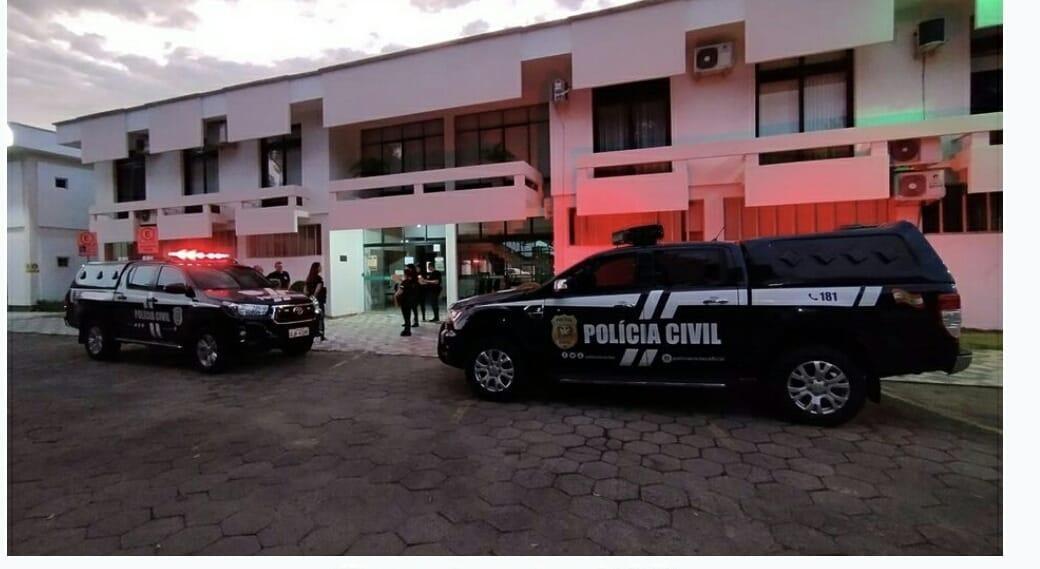 Prefeito e vereadores são presos em Santa Catarina