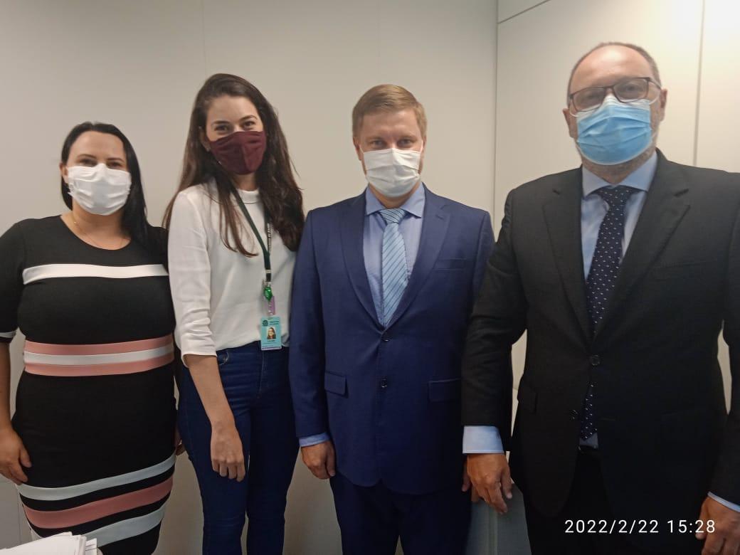 Prefeito em exercício de Alfredo Wagner viaja a Brasília para reforçar o pedido de emendas