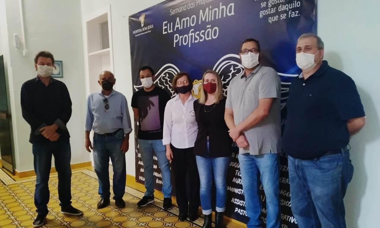 Prefeito em exercício de Ituporanga repassa cerca de R$ 350 mil para o Hospital Bom Jesus