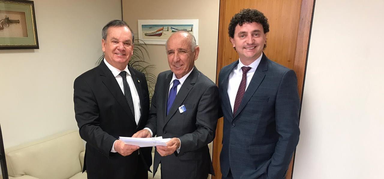 Prefeito em exercício de Ituporanga segue em Brasília em busca de recursos para o município