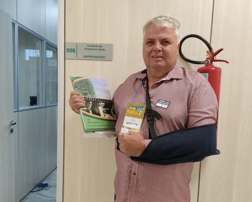 Prefeito em exercício de Petrolândia, Alcide Amarante, avalia agenda em Brasília