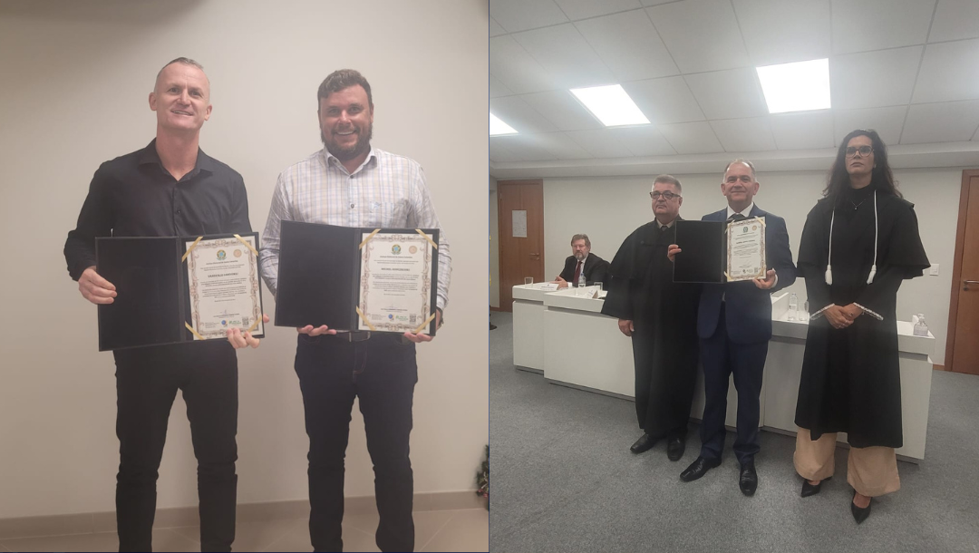 Prefeitos eleitos de Aurora e Rio do Sul são diplomados