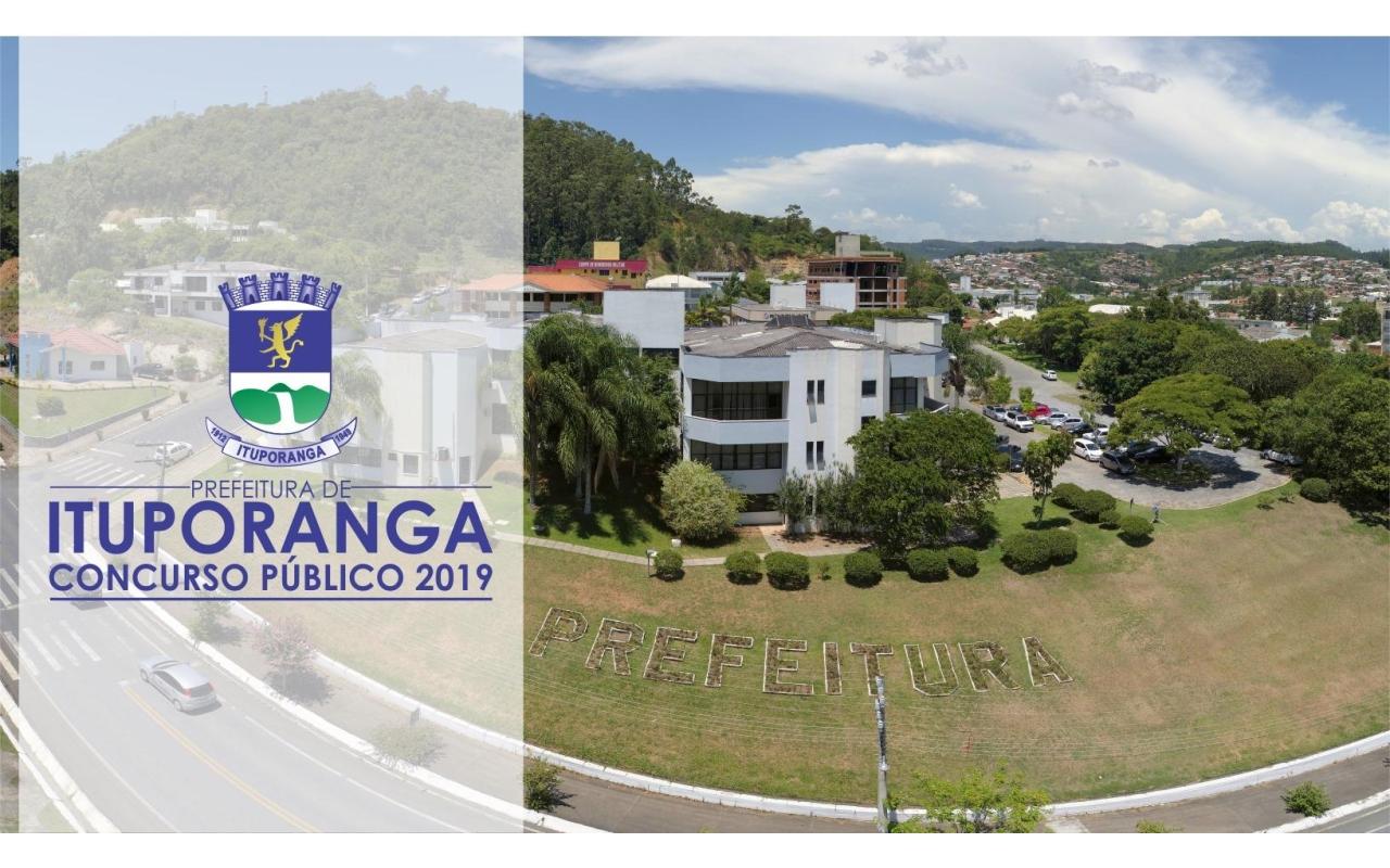 Prefeitura de Ituporanga lança Concurso Público 2019