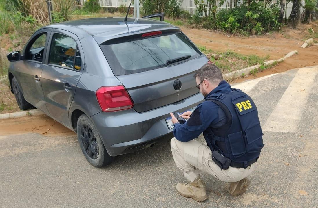 PRF apreende carro furtado, comprado de boa fé