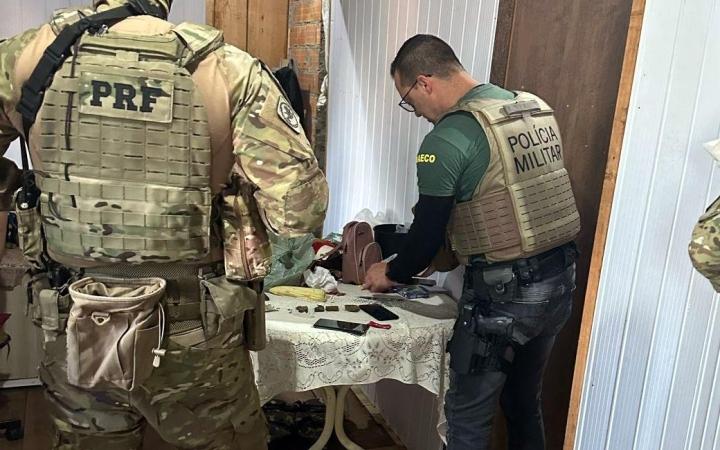 Polícia Rodoviária Federal participa de operação do GAECO contra organização criminosa