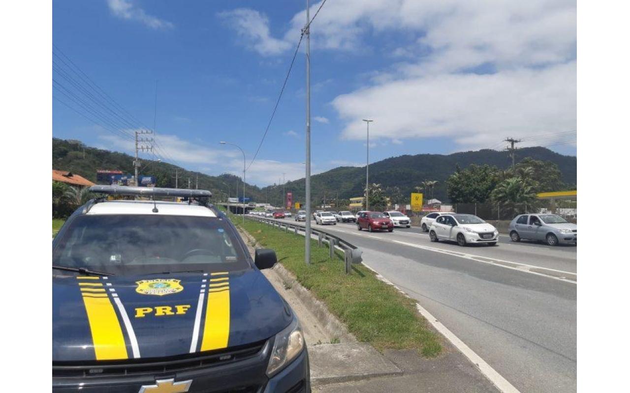 PRF prepara operação de fiscalização nas rodovias federais de SC