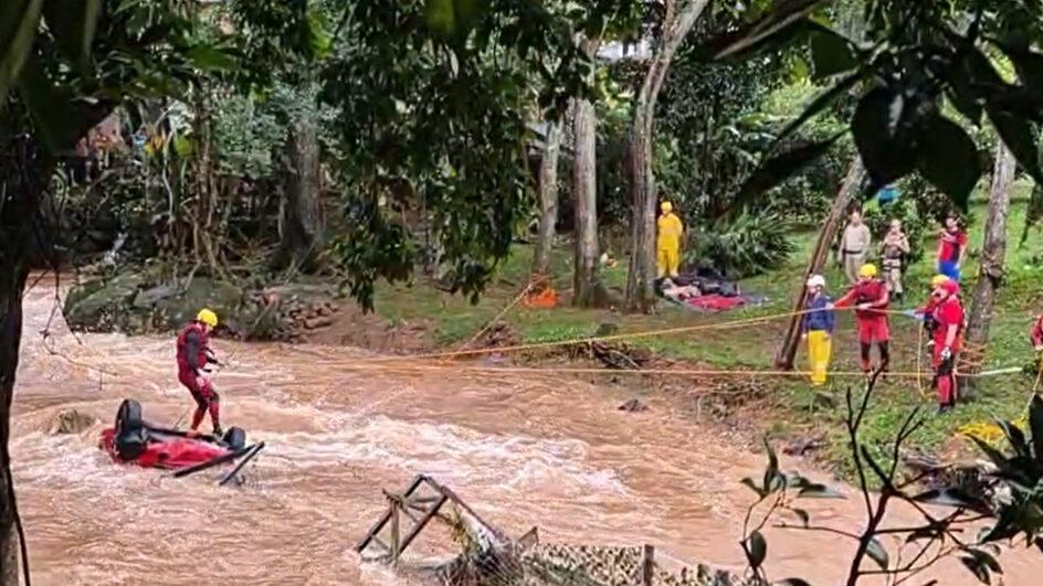 Primeira morte devido às chuvas em Santa Catarina é confirmada