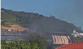 Princípio de incêndio atinge churrasqueira do CT Deonas; Ação rápida controla situação