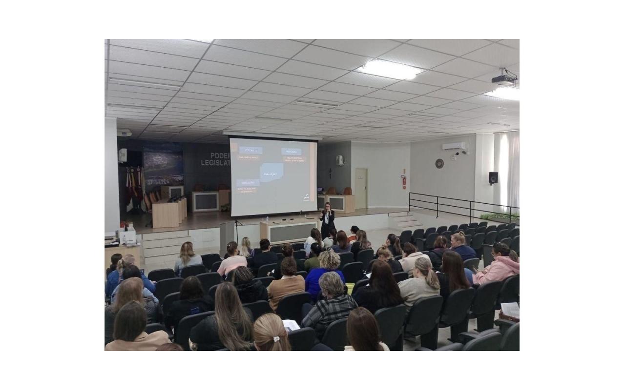 Professores de Ituporanga recebem mais uma etapa do Programa de Formação Continuada