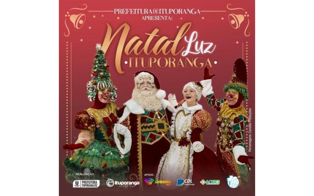 Programação do Natal Luz em Ituporanga continua neste final de semana